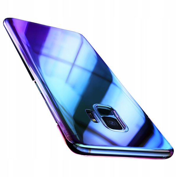 Farbwechsel Handy Hülle für Samsung Galaxy S9 Case Bumper Schutz Back Cover Etui
