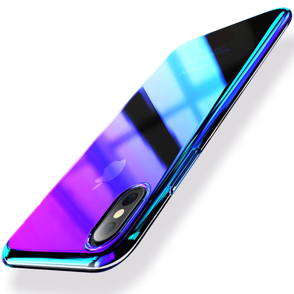 Farbwechsel Handy Hülle für Samsung Galaxy Note 9 Case Bumper Schutz Back Cover Etui