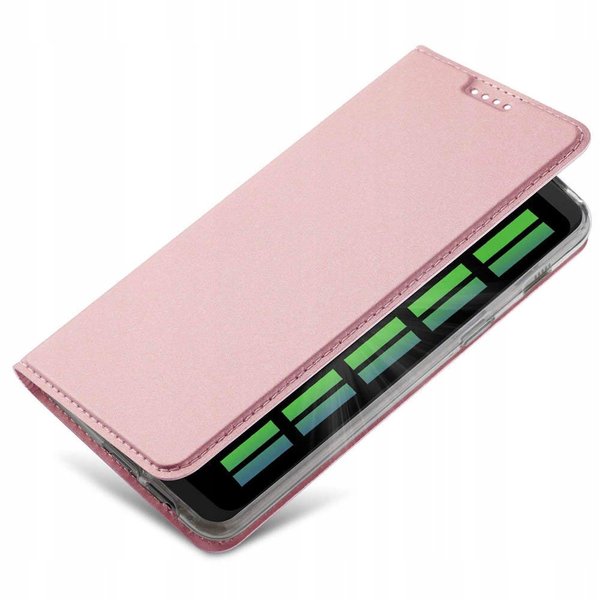Handy Tasche für Xiaomi Redmi 5 Plus Flip Hülle Etui Rose