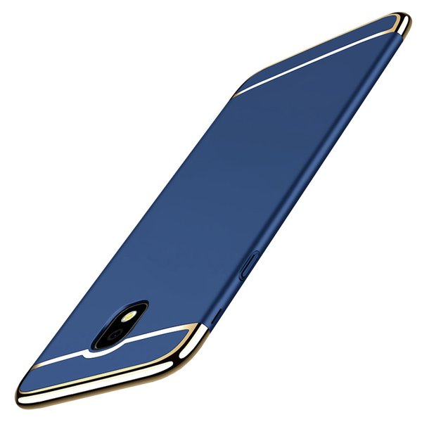 Handy Hülle Full Cover für Samsung Galaxy J5 2017 Slim Schutz Case Tasche Bumper Chrom Schale