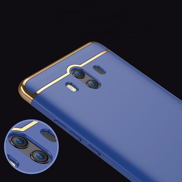 Handy Hülle Full Cover für Huawei Y6 2018 Slim Schutz Case Tasche Bumper Chrom Schale