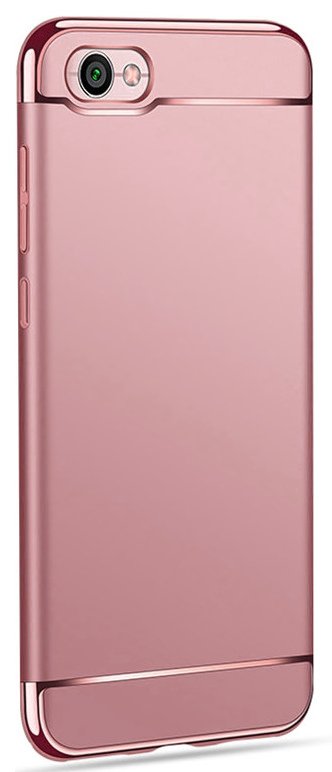 Handy Hülle Full Cover für Xiaomi Redmi Note 5A Slim Schutz Case Tasche Bumper Chrom Schale
