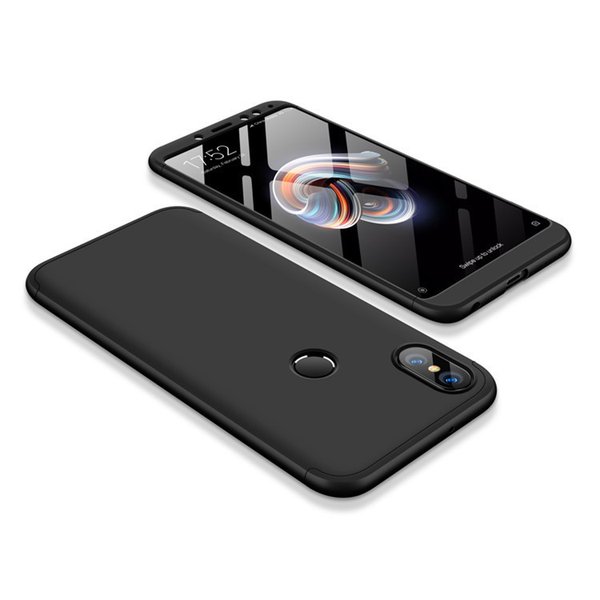 Hülle für Xiaomi Redmi Note 5 Pro Full Cover 360° Grad Handy Schutz Schale Case