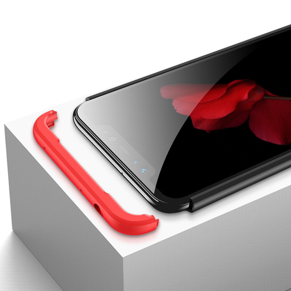 Hülle für Xiaomi Redmi Note 5 Pro Full Cover 360° Grad Handy Schutz Schale Case