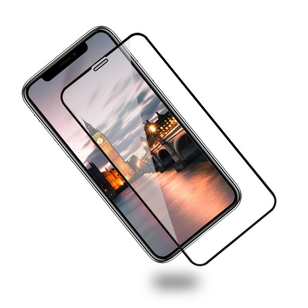 Schutzglas für iPhone XS Panzerfolie 5D Displayschutz Hartglas