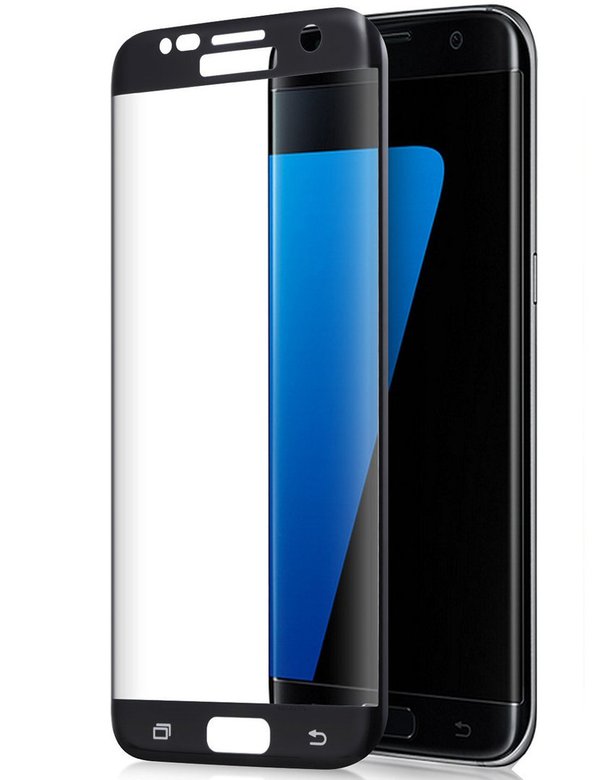 Display Schutz Glas für Samsung S6 Edge 6D Hartglas