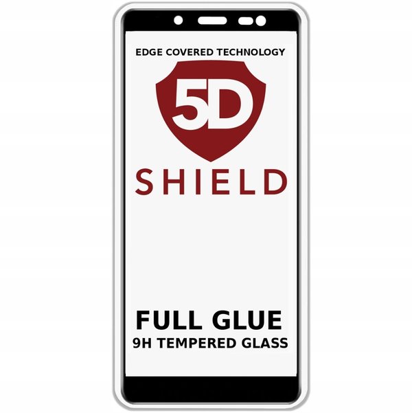 Display Schutz Glas für Samsung Galaxy J6 2018 Panzerfolie Full Glue