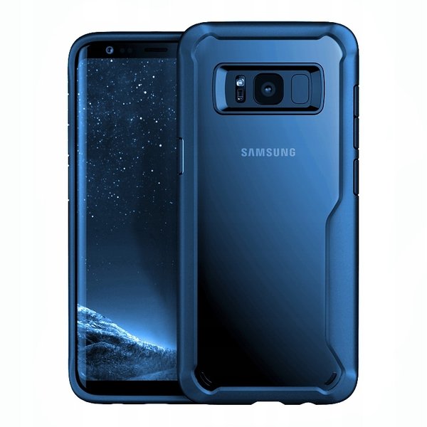 Airbag Handy Hülle für Samsung Galaxy A7 2018 Case Schutzhülle Armor Back Cover