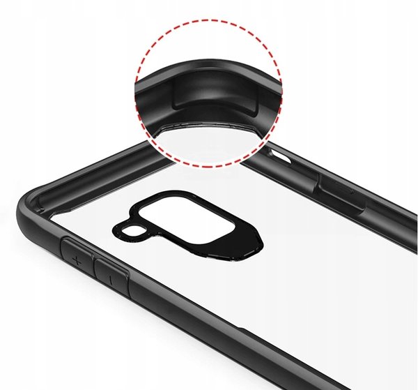 Airbag Handy Hülle für Samsung Galaxy S9+ Plus Case Schutzhülle Armor Back Cover