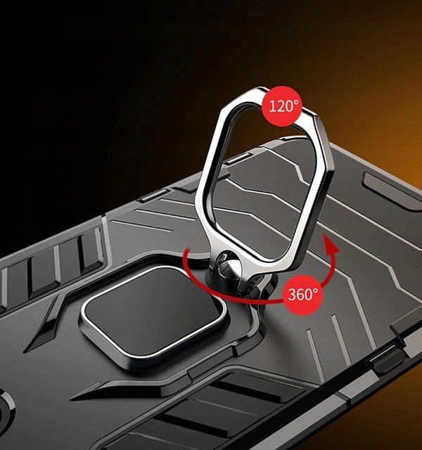 Panzer Cover für Xiaomi Mi 9 SE Schutz Hülle Magnet Case Holder Ring