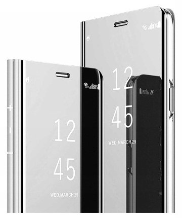 Clear View Flip Case für Xiaomi Mi 9T Handy Hülle Spiegel Tasche Bumper Mirror Schutz Etui