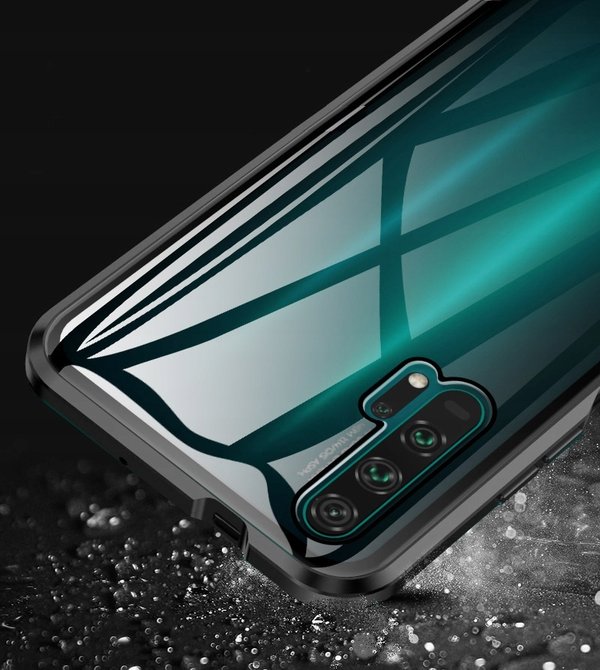 Dual Glass Magnetic Case für Huawei Mate 30 PRO Handy Hülle 360 Bumper Schutz