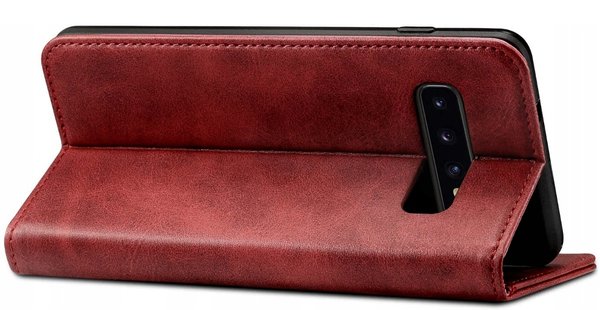 Leder Handy Tasche für Samsung A51 Schutzhülle Etui