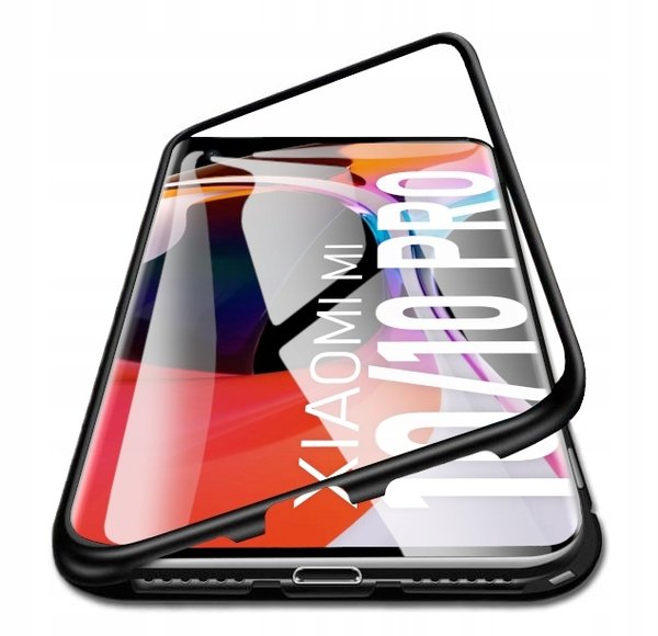 Dual Glass Magnetic Case für Xiaomi Mi 10 Handy Hülle 360 Bumper Schutz