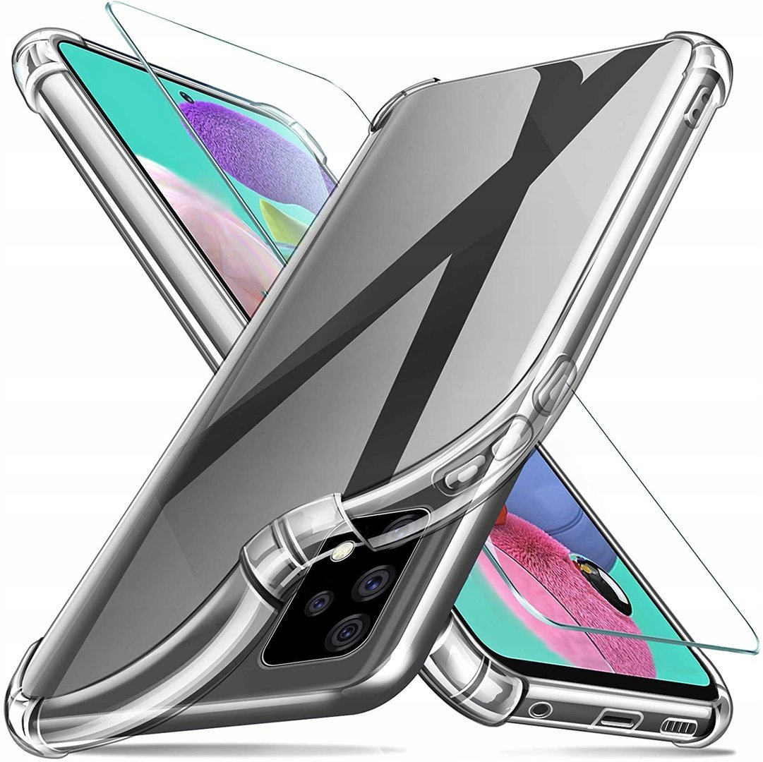 erhöhte Kante für Bildschirmschutz zweilagig ONEFLOW Soft Case kompatibel mit Samsung Galaxy A72 / A72 5G Hülle aus Silikon matt Koralle weiche Handyhülle 