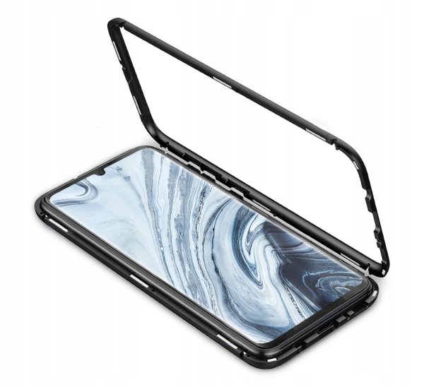 Xiaomi Mi Note 10 Dual Glass Magnetic Case Handy Hülle 360 Bumper Schutz