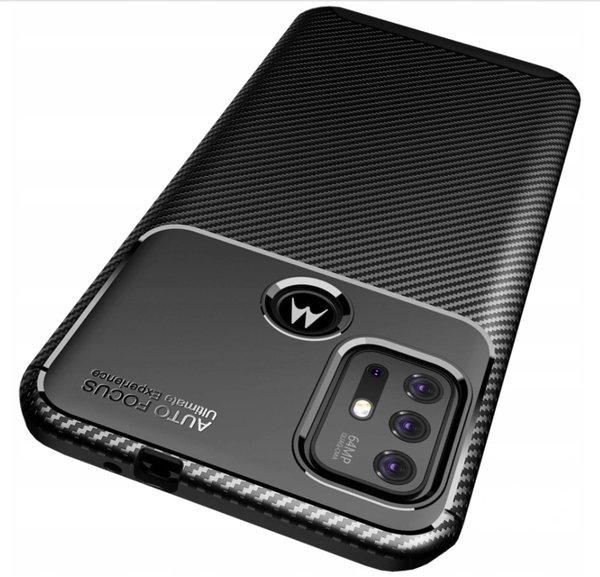 Motorola Moto G30 Carbon Case Schutz Cover Hülle