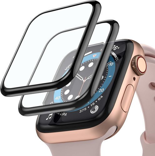 Displayschutz für Apple Watch Series 4/5/6/SE 40 mm 2 Stück