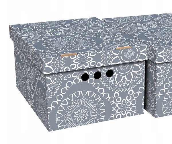 Aufbewahrungsbox Mit Deckel Deko Karto Pappe Mehrzweckbox - Marokko