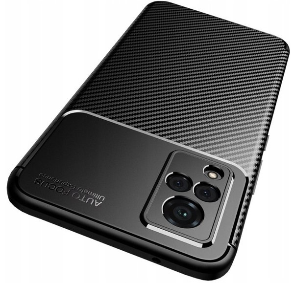 Vivo X60 Pro Carbon Case Schutz Cover Handyhülle
