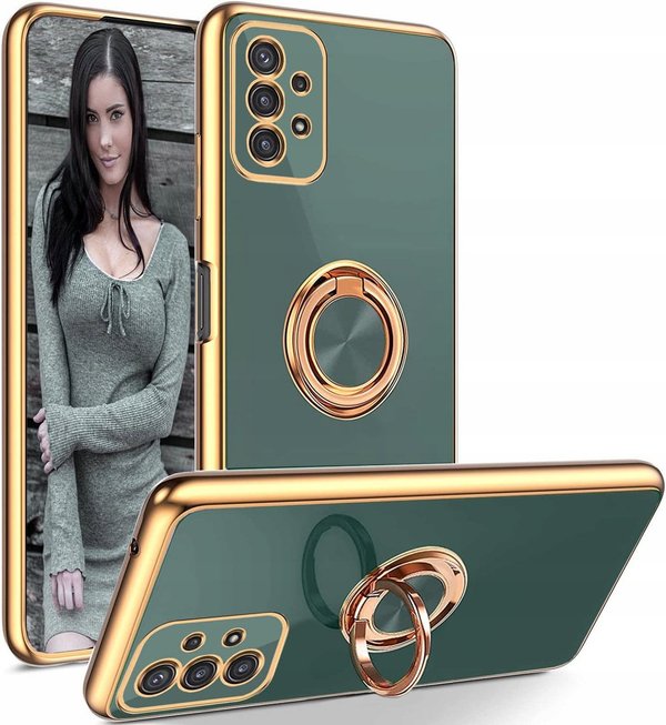 Samsung A13 4G Flexi Ring Schutzhülle Kameraschutz Back Cover Case Handyhülle