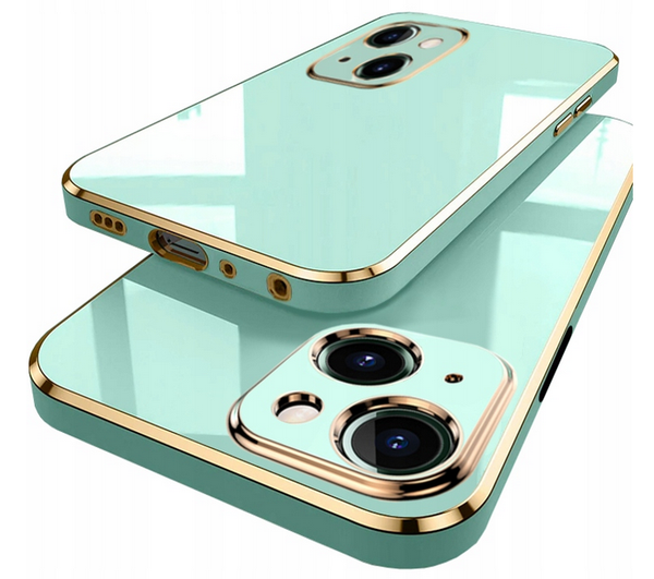 Für iPhone 13 (6,1") Schutzhülle Back Cover Handyhülle Glamour Case Flexibel