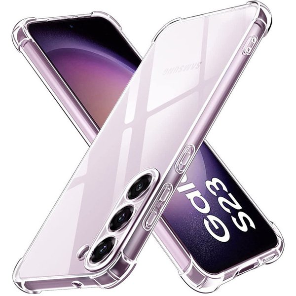 Für Samsung Galaxy S23 (6,1") Anti Shock Handyhülle Back Cover Schutz Case