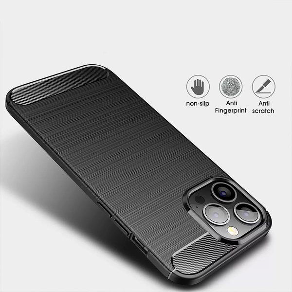 Carbon Case für Apple iPhone Modelle Handyhülle Back Cover Bumper Schutzhülle