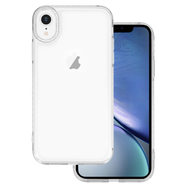 Für iPhone XR (6,1“) Crystal Diamond Handy Case Hülle Cover Schutzhülle Transparent