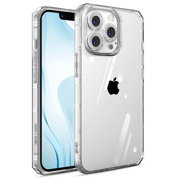 Für iPhone 14 (6,1") Antishock Handyhülle Back Cover Schutz Case Bumper Transparent