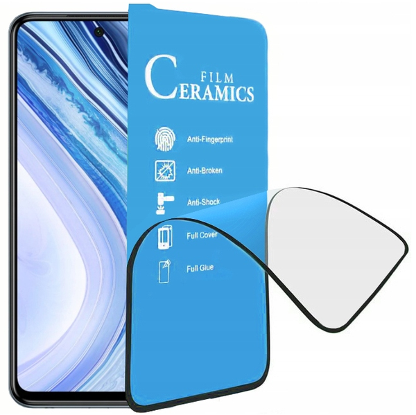 Für Samsung Galaxy S Serie Flexible Hybrid Hartglas Ceramic Folie Full Cover Schutzglas