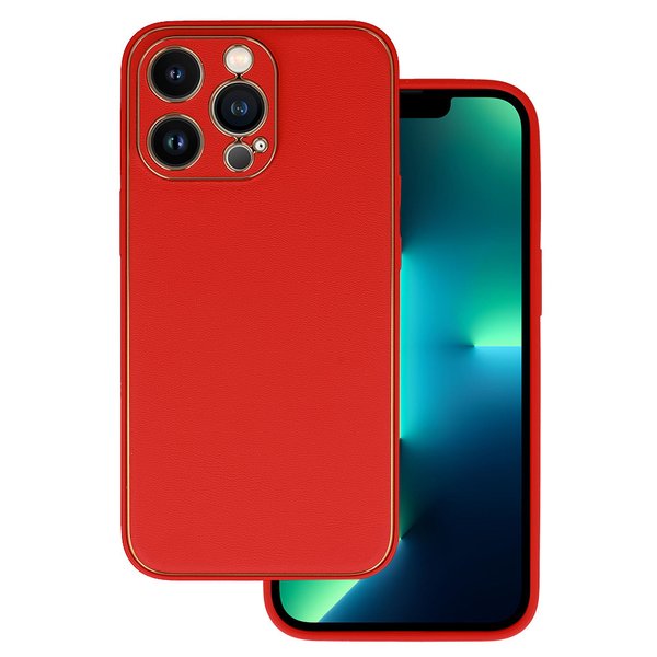 Für iPhone 13 Pro (6,1") Schutzhülle Back Cover Handyhülle Glamour Case Flexibel Rot