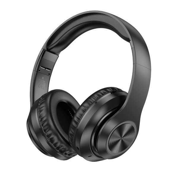 Borofone Over-Ear-Kopfhörer Gratified Kabellos Bluetooth Schwarz