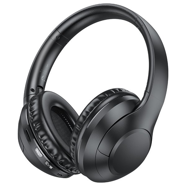 Borofone Over-Ear-Kopfhörer Glamour Kabellos Bluetooth Schwarz